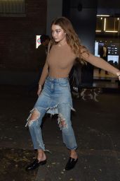Gigi Hadid in Ripped Jeans - Out in Milan, Italy 9/22/2016