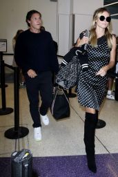 Heidi Klum and Boyfriend Arriving at the Los Angeles International Airport 9/21/2016