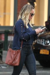 Hilary Duff - Out in New York City 09/15/2016