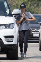 Jenna Dewan in Tights - Leaving a Yoga Class in Studio City 9/12/2016 