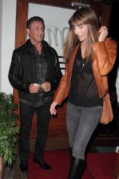 Jennifer Flavin at Madeo Restaurant in Hollywood 9/21/2016