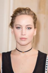 Jennifer Lawrence - Christian Dior Show at Paris Fashion Week 9/30/2016