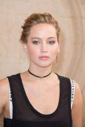 Jennifer Lawrence - Christian Dior Show at Paris Fashion Week 9/30/2016