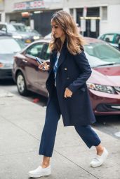 Jessica Alba Casual Style - Heading to a Private Event to Promote Zico Coconut Water in NYC 9/29/2016