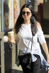 Jessica Gomes - Leaving Erewhon Grocery Store in Los Angeles 9/21/2016
