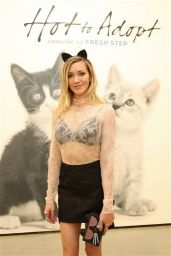 Katie Cassid - Feline Fashion Lounge and Adoption Event in New York, September 2016