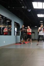 Katie Cassidy - UFC Trains With The Cast of Arrow in Vancouver, September 2016
