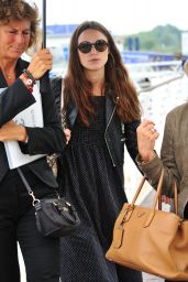 Keira Knightley - Leaving Venice, Italy 9/16/2016