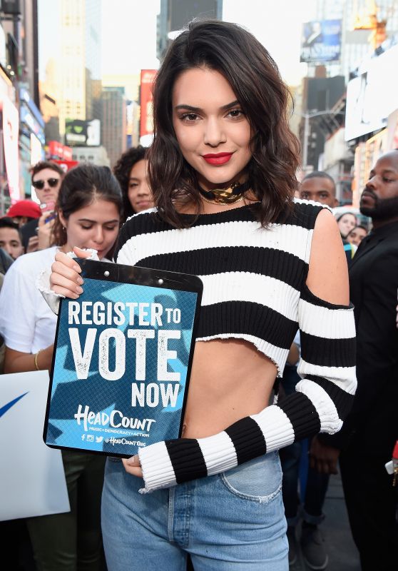 Kendall Jenner - Attends the MTV Total Registration Live in Times Square, NYC 9/27/ 2016 