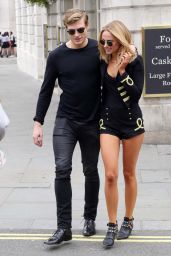 Kimberley Garner Chic Outfit - Out in London, September 2016