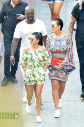 Kourtney Kardashian on Holiday in Capri, September 2016 