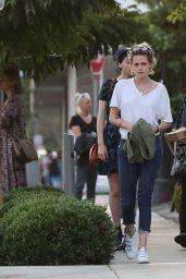 Kristen Stewart - Out For Dinner in West Hollywood 8/31/2016