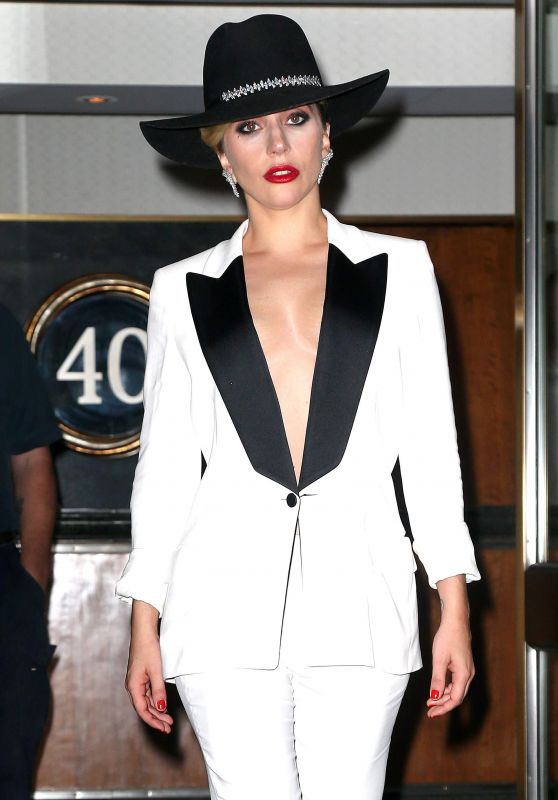 Lady Gaga Classy Fashion - Out in NYC 9/22/2016 