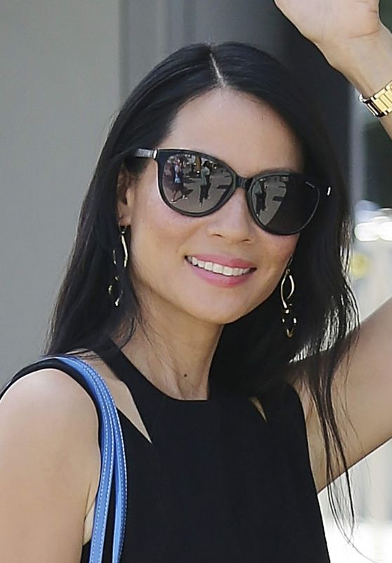Lucy Liu Style Inspiration - Leaving 