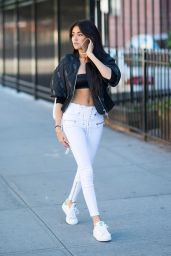 Madison Beer Cute Outfit - New York City 9/15/2016