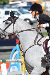 Mary-Kate Olsen - Competes at The American Gold Cup in New York, September 2016