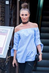 Megan McKenna Urban Outfit - Going to Dinner at Gilgamesh in London 9/1/2016 