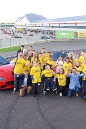 Mollie King - Ferrari California T Experience Day at Silverstone Stowe Circuit, UK 09/23/2016