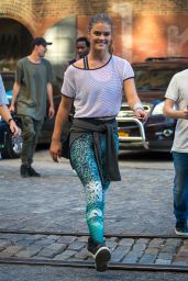 Nina Agdal - Photoshoot Set in Brooklyn 9/24/ 2016 