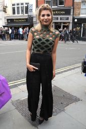 Olivia Buckland at Fashion Scout Ones To Watch Catwalk Show in London, September 2016