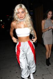 Pia Mia Perez Night Out Style - Nice Guy in West Hollywood 9/7/2016 
