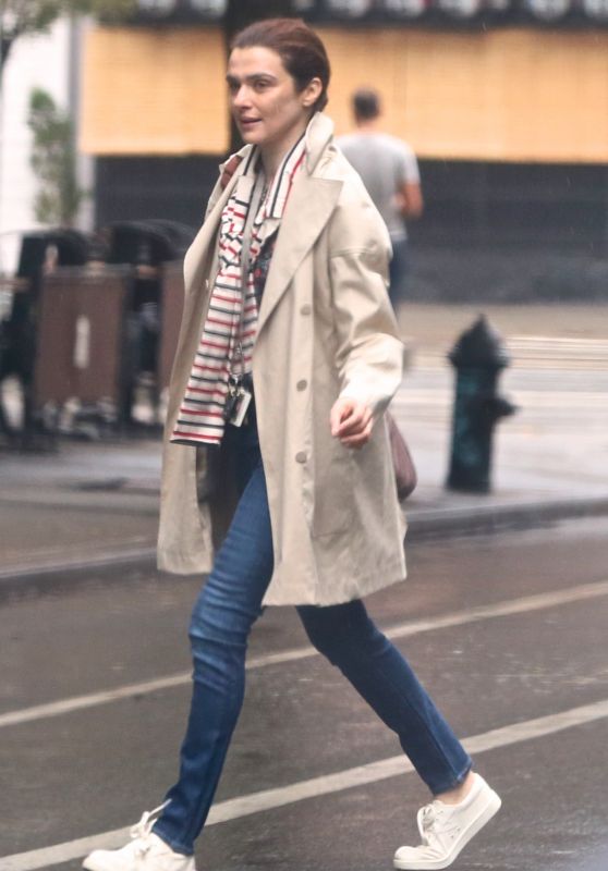 Rachel Weisz Street Style - New York City 9/1/2016