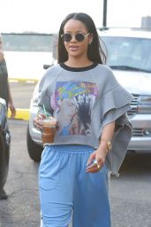 Rihanna Street Style - Out in NYC 9/2/2016 