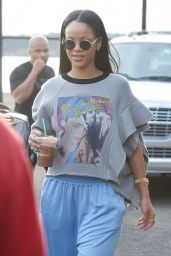 Rihanna Street Style - Out in NYC 9/2/2016 