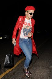 Rita Ora - Leaving a Recording Studio in London 9/21/2016