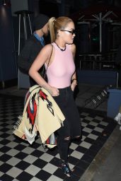 Rita Ora - Leaving a Recording Studio in London 9/22/2016 