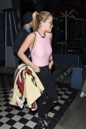 Rita Ora - Leaving a Recording Studio in London 9/22/2016 