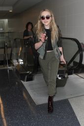 Sabrina Carpenter Commando Style - LAX Airport in Los Angeles 09/20/2016