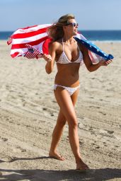 Samantha Hoopes Hot in Bikini on the Malibu Coast 9/4/2016 