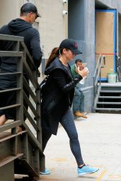 Sandra Bullock in Spandex - Out in NY 9/6/2016 