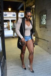 Serena Williams - Heads to Lunch in Milan, Italy 9/20/2016