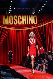Stella Maxwell - Moschino Show at Milan Fashion Week, September 2016