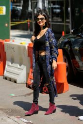 Victoria Justice Outfit Ideas - Shopping in NYC 9/9/2016 