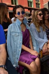 Victoria Justice - Rebecca Minkoff Front Row and Backstage at NYFW in New York 9/10/2016