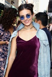 Victoria Justice - Rebecca Minkoff Front Row and Backstage at NYFW in New York 9/10/2016
