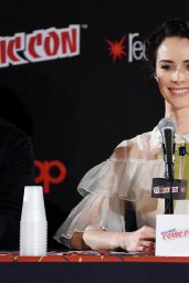 Abigail Spencer - Timeless Panel at New York Comic Con 10/9/2016 