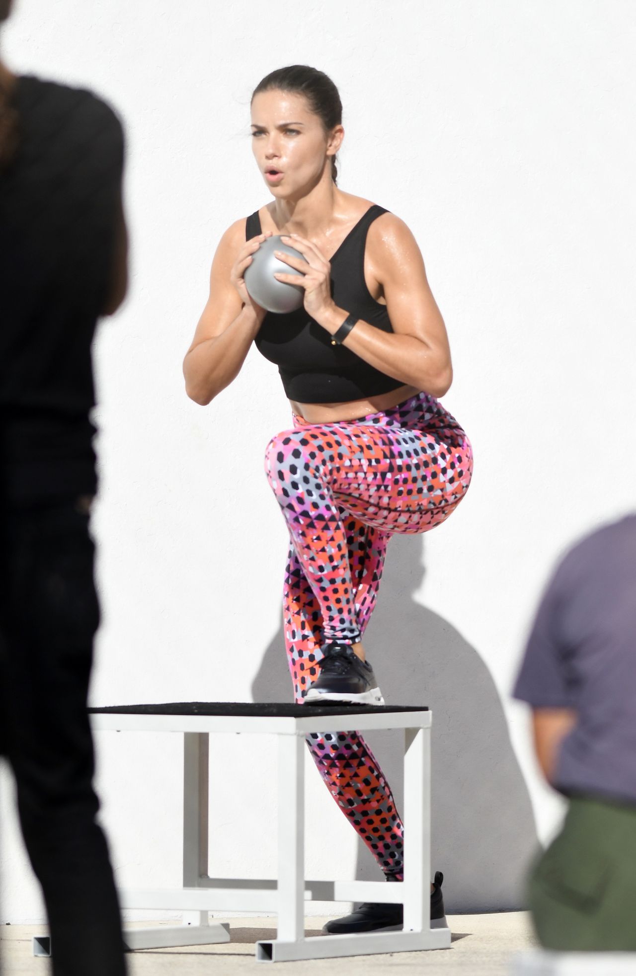 Adriana Lima - Victoria's Secret Sport Photoshoot in Miami, October 2016
