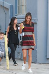 Alessandra Ambrosio - Out and About in L.A. 10/18/ 2016 