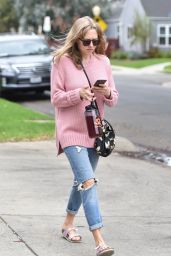 Amanda Seyfried in Ripped Jeans - Out in Los Angeles 10/10/2016 