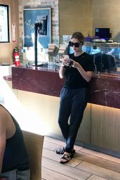 Ashley Benson at the Coffee Bean and Tea Leaf in West Hollywood, October 2016