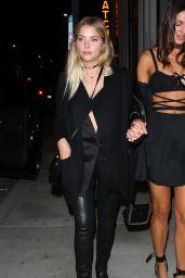 Ashley Benson Night Out Style - Catch Restaurant in West Hollywood 10/7/2016 