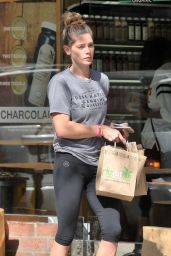 Ashley Greene in Leggings - Shopping in LA 10/10/2016 