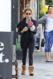 Ashley Tisdale - Finishes a Pilates Class in Los Angeles, CA 10/17/2016