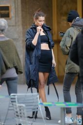 Bella Hadid - Photoshoot Set in NYC - 10/23/ 2016 