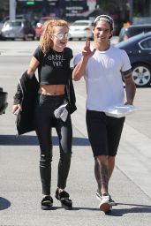 Bella Thorne Urban Street Style - Out for Lunch in Studio City 10/11/2016 