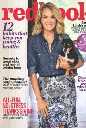 Carrie Underwood - Redbook Magazine November 2016 Cover and Pics